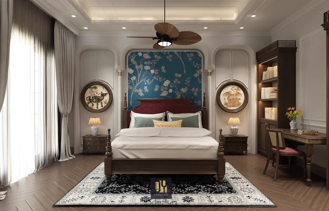 Biệt Thự Indochine lấy hình tượng Hoa Sen làm chủ đạo