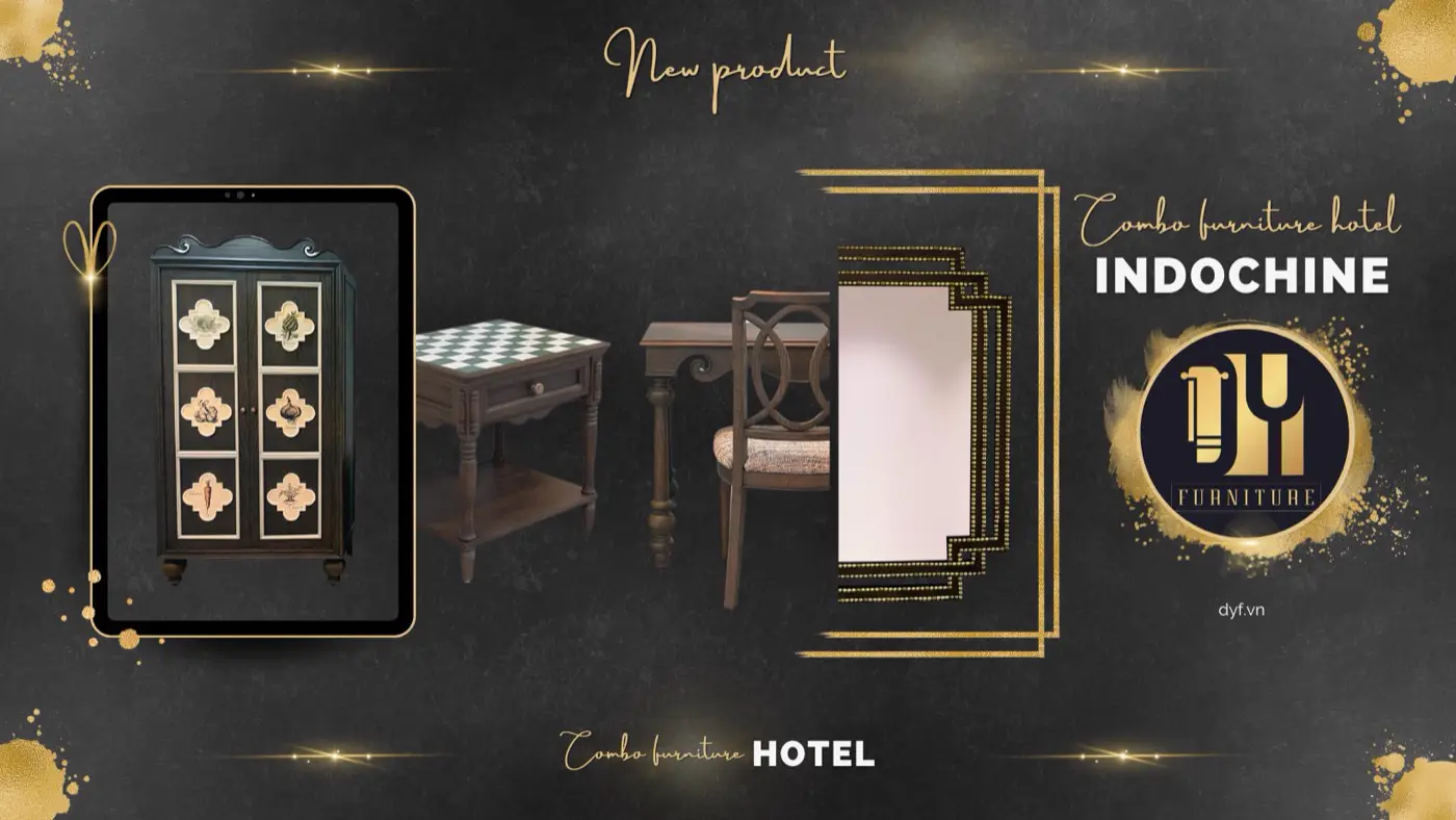 Giải pháp đầu tư hiệu quả với combo nội thất khách sạn - collection AMAZON Hotel