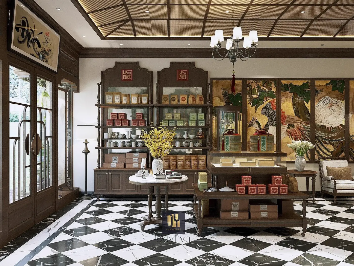 Nội thất Showroom Lễ Việt