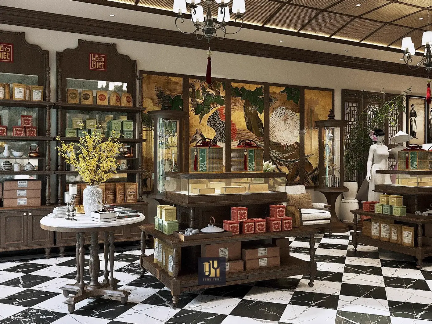 Nội thất Showroom Lễ Việt