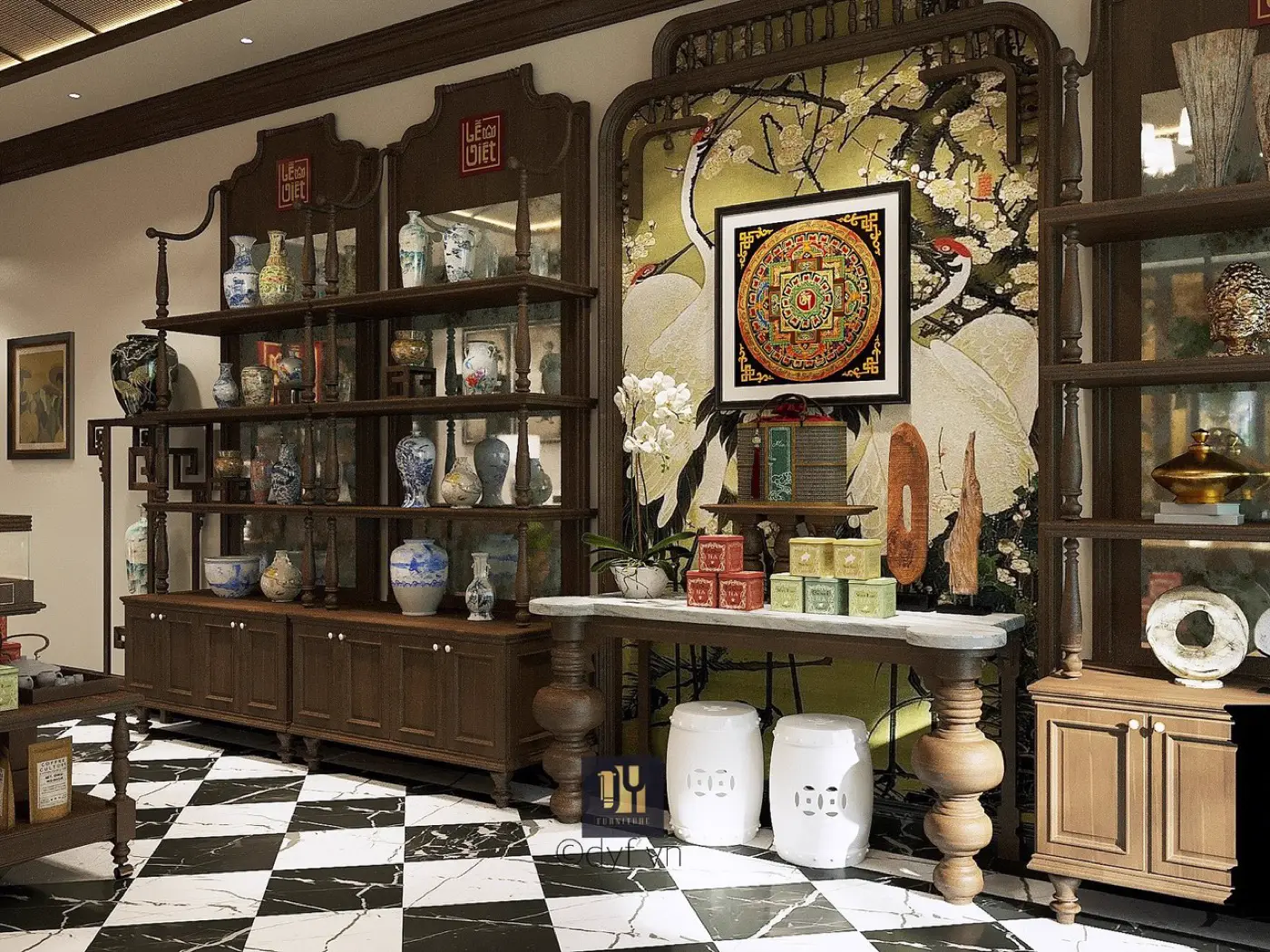 Nội thất Showroom Lễ Việt