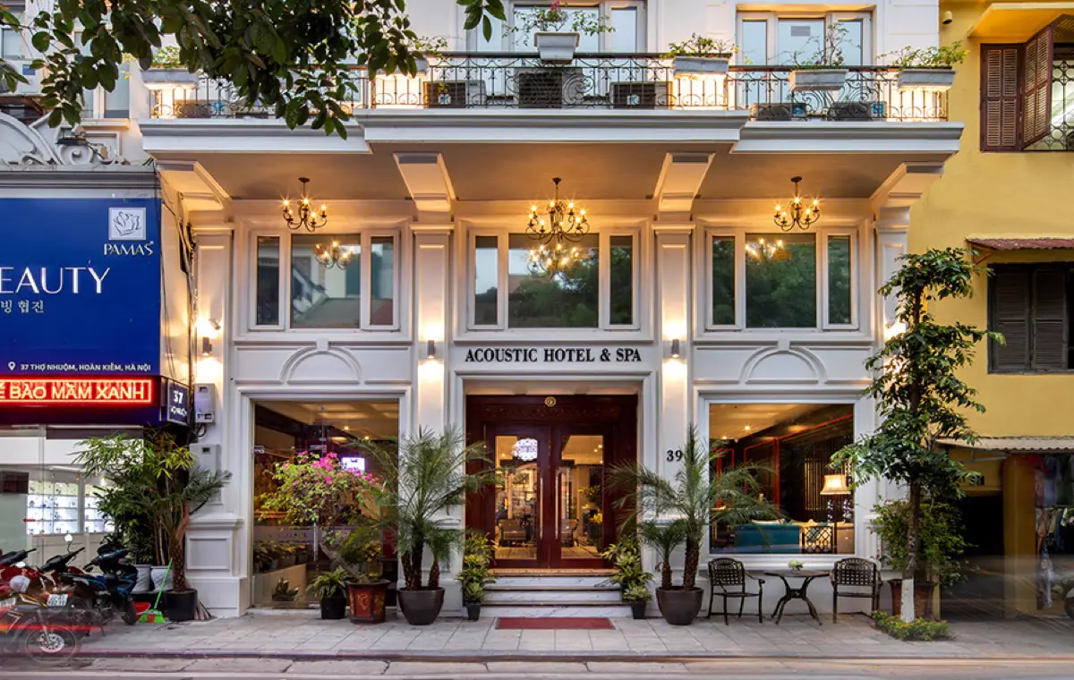 20 Hình ảnh thi công nội thất khách sạn tại Hà Nội Acoustic