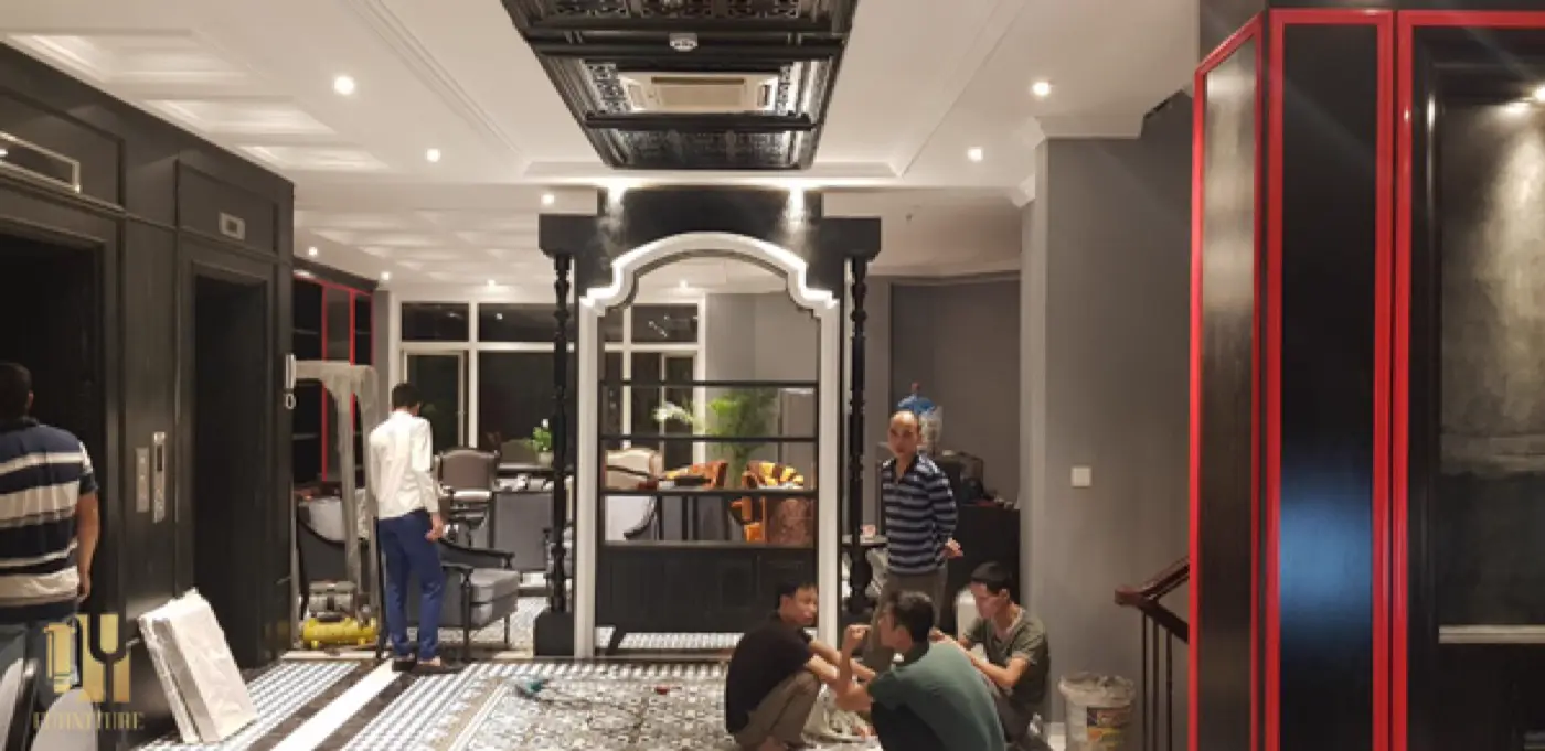 20 Hình ảnh thi công nội thất khách sạn tại Hà Nội Acoustic