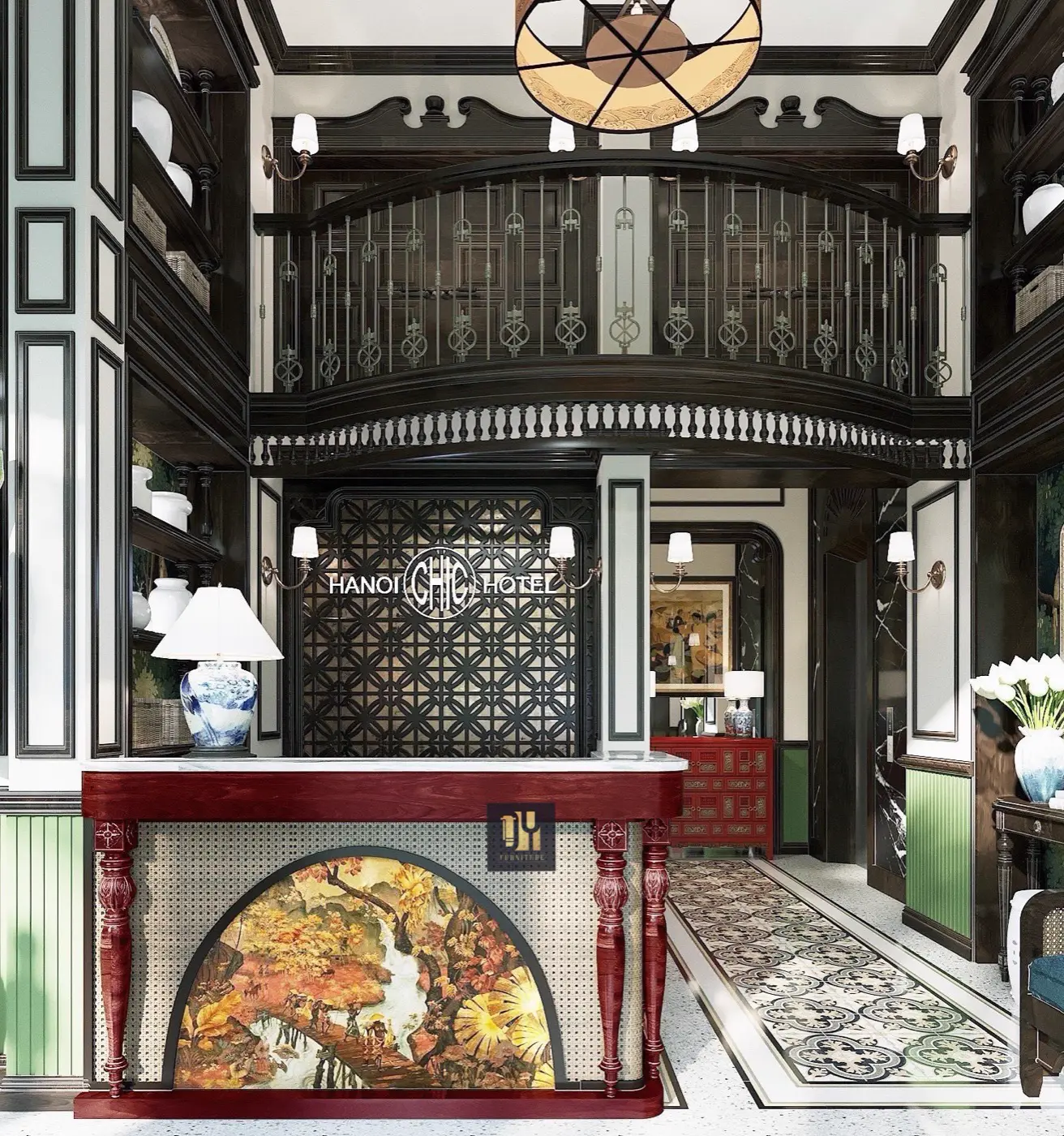 Thiết Kế Khách Sạn Indochine Hà Nội