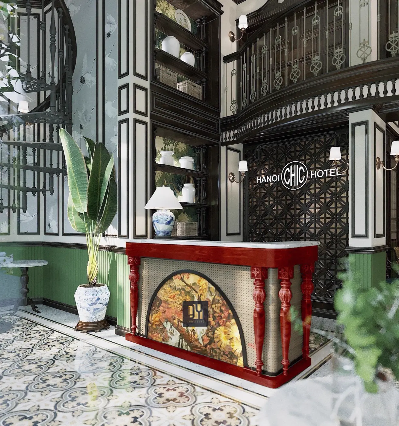 Thiết Kế Khách Sạn Indochine Hà Nội